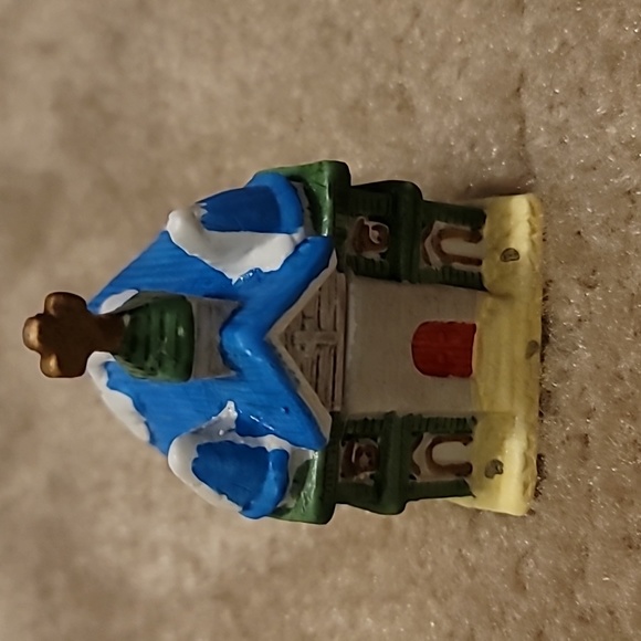 Source Unknown Other - Vintage Porcelain Trinket Box Church